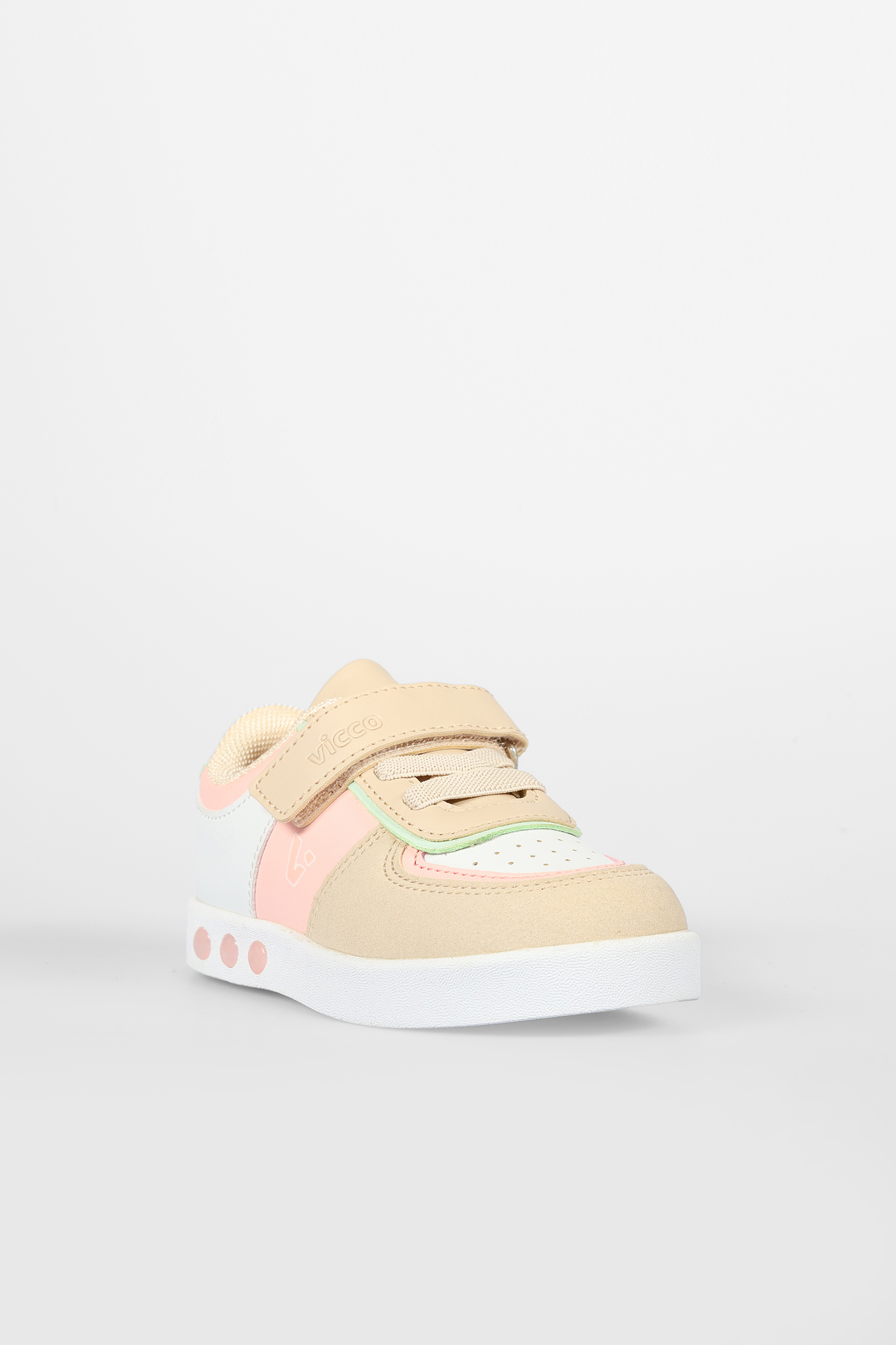 Vicco Sam Işıklı Kız Okul Öncesi Pudra Sneaker313.P21K.130-114 | Vicco