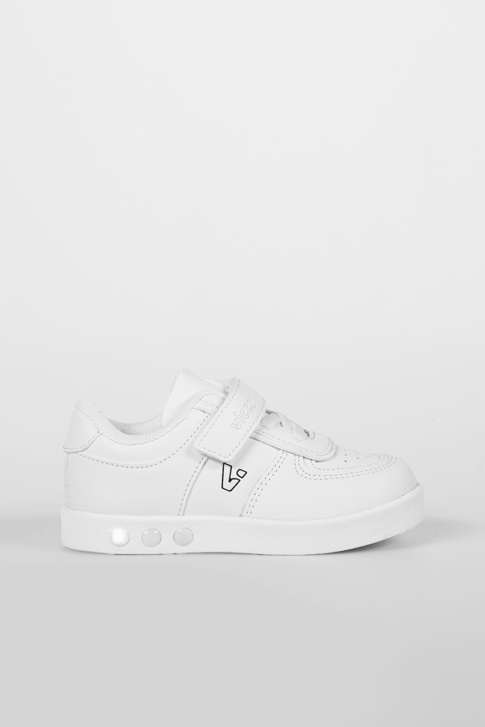 Vicco Sam Işıklı Unisex Çocuk Beyaz Sneaker