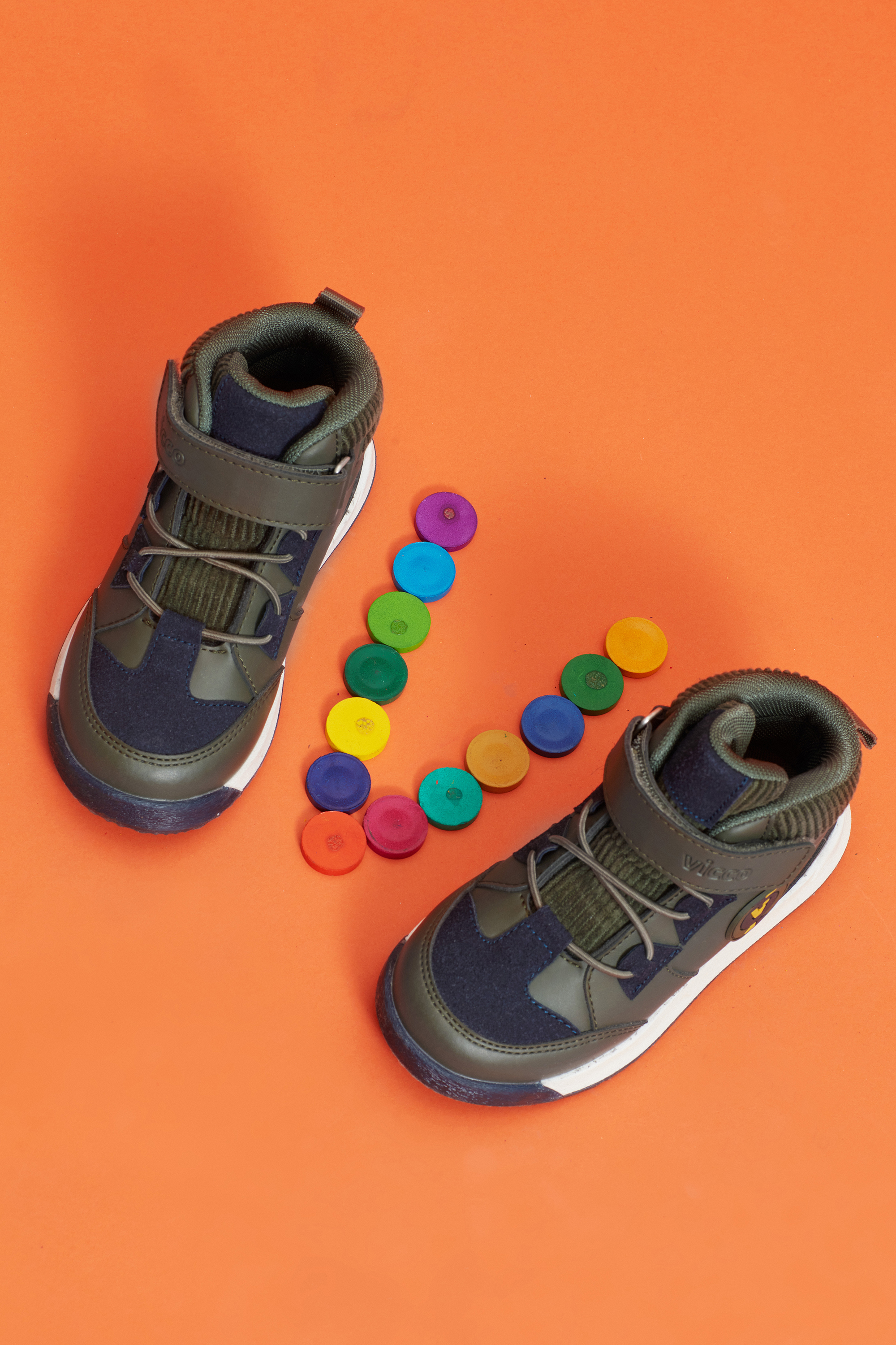 Vicco Hippi Basic Erkek Okul Öncesi Haki Bot946.P24K.413-19 | Vicco