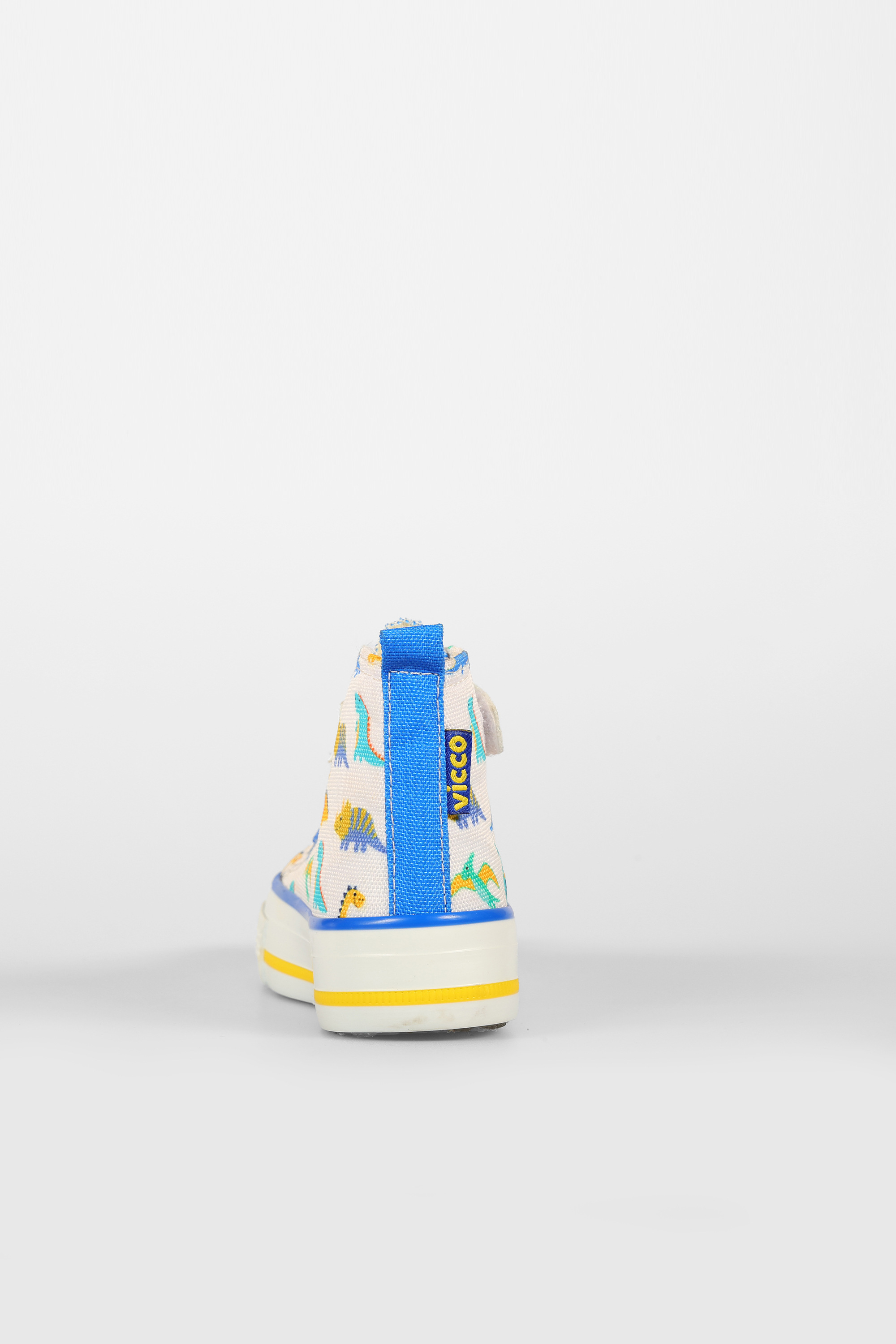 Vicco Ada Desenli Erkek Bebek Beyaz/Saks Mavi Sneaker925.B25Y.226-1105 | Vicco