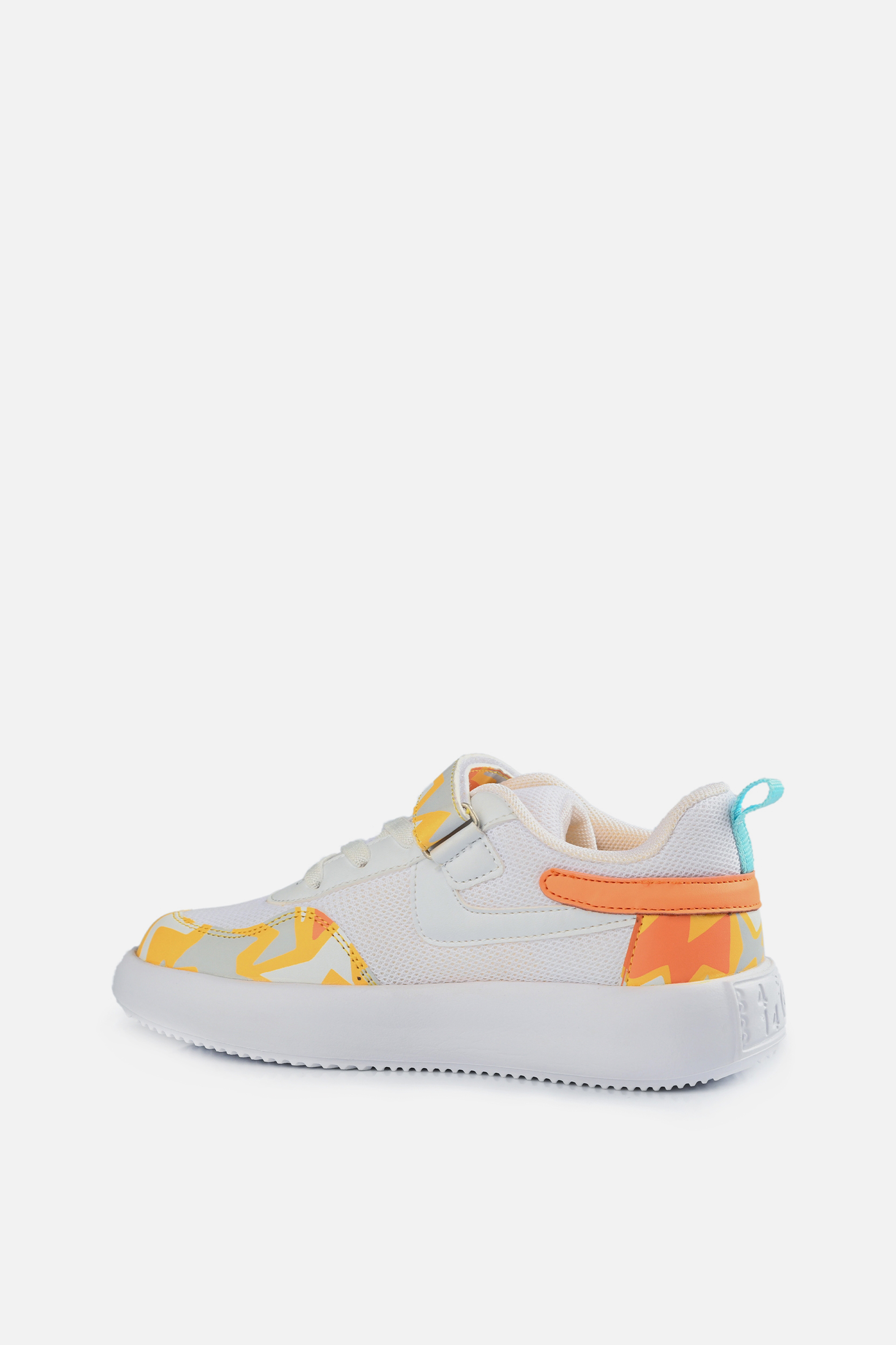 Vicco Napoli Desenli Unisex Okul Öncesi Beyaz Sneaker346.P23Y.171-11 | Vicco