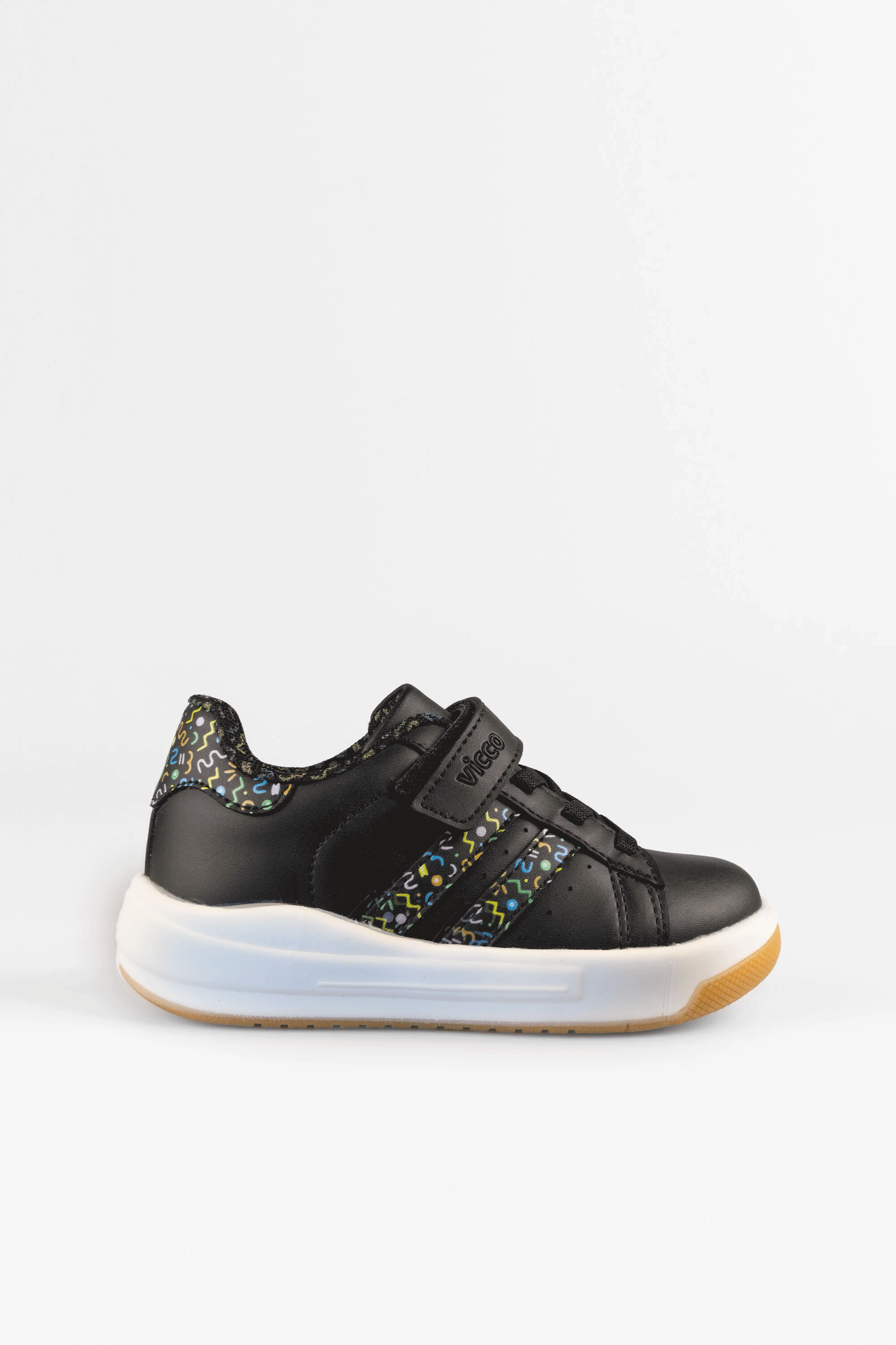Vicco Pukky Işıklı Erkek Bebek Siyah Sneaker