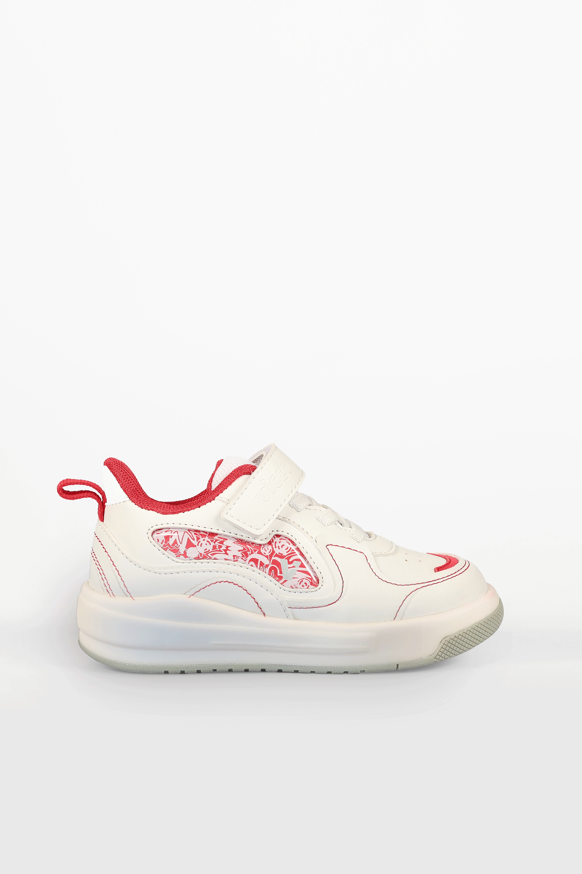 Vicco Disnew Işıklı Kız Okul Öncesi Beyaz Sneaker