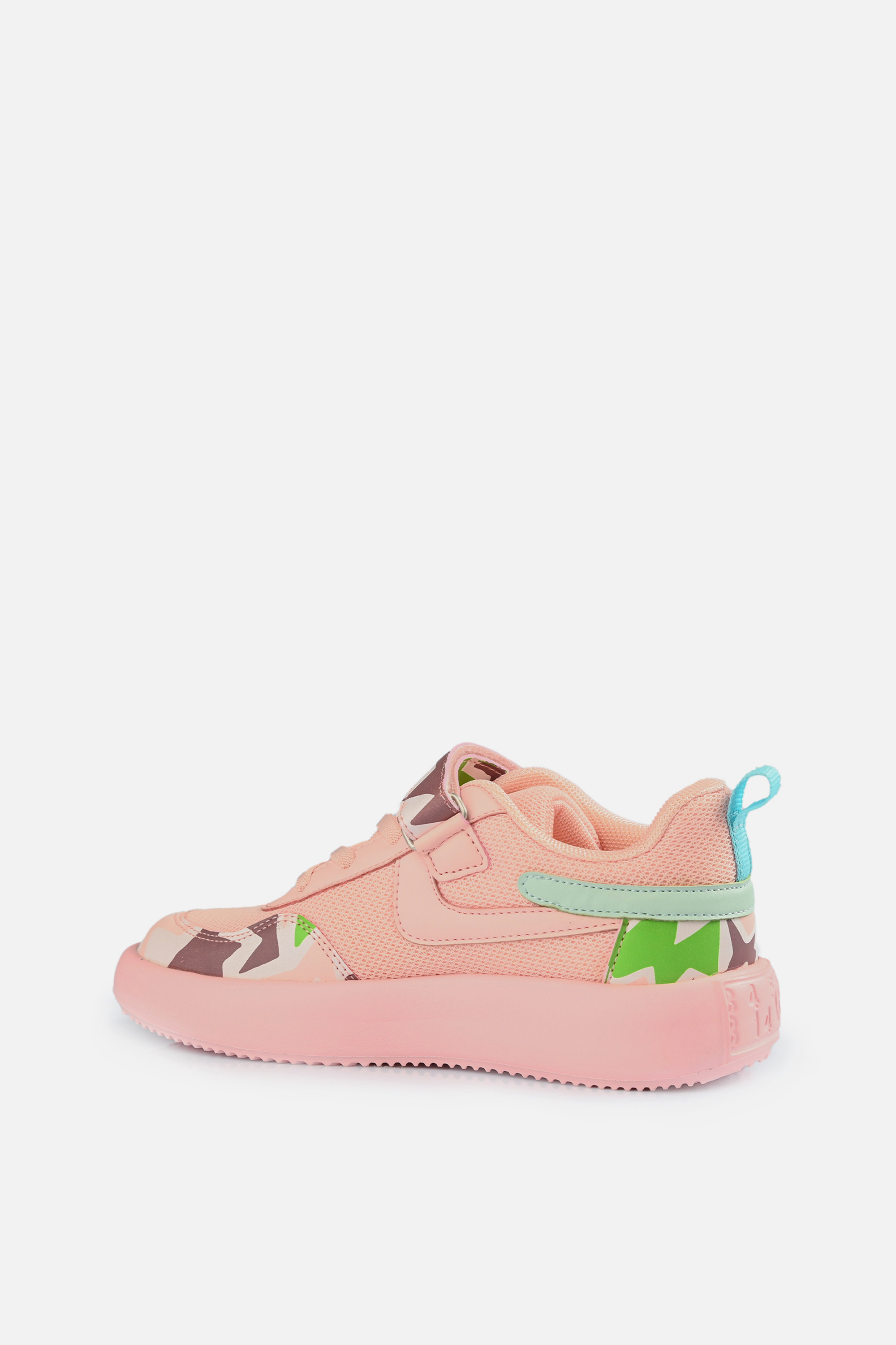 Vicco Napoli Desenli Kız Okul Öncesi Pudra Sneaker346.P23Y.171-114 | Vicco
