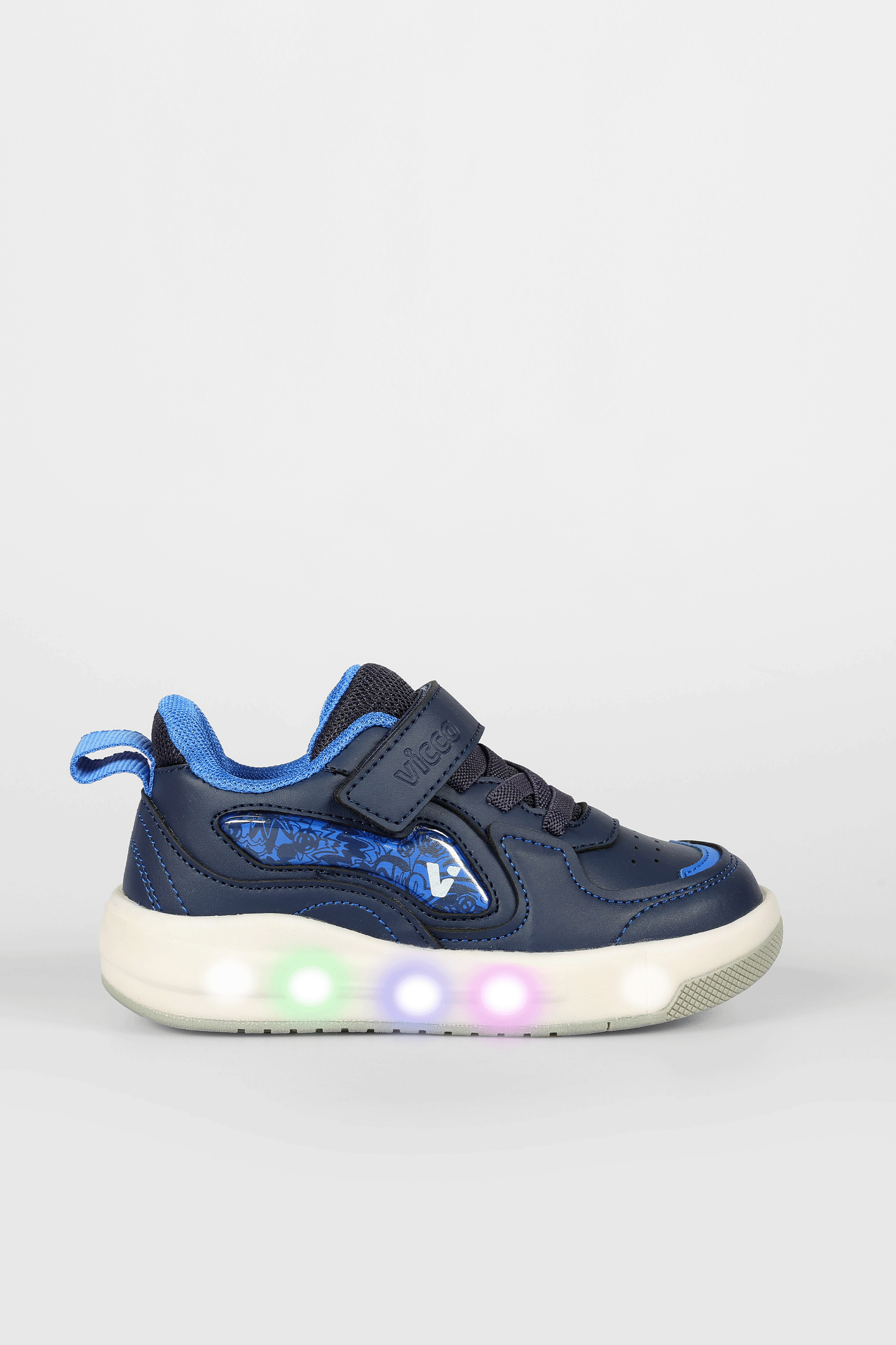 Vicco Disnew Işıklı Erkek Bebek Lacivert Sneaker