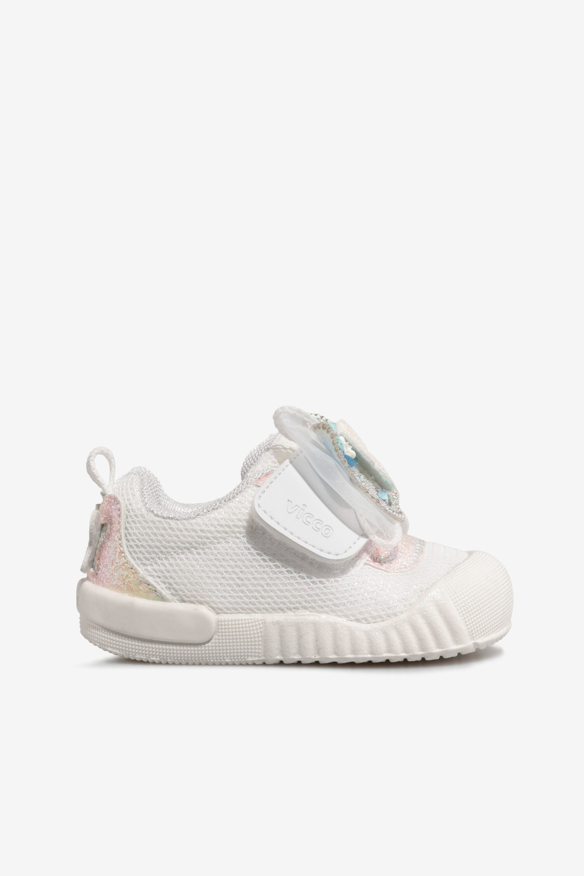 Vicco Sepira Tokalı Kız İlk Adım Beyaz Sneaker