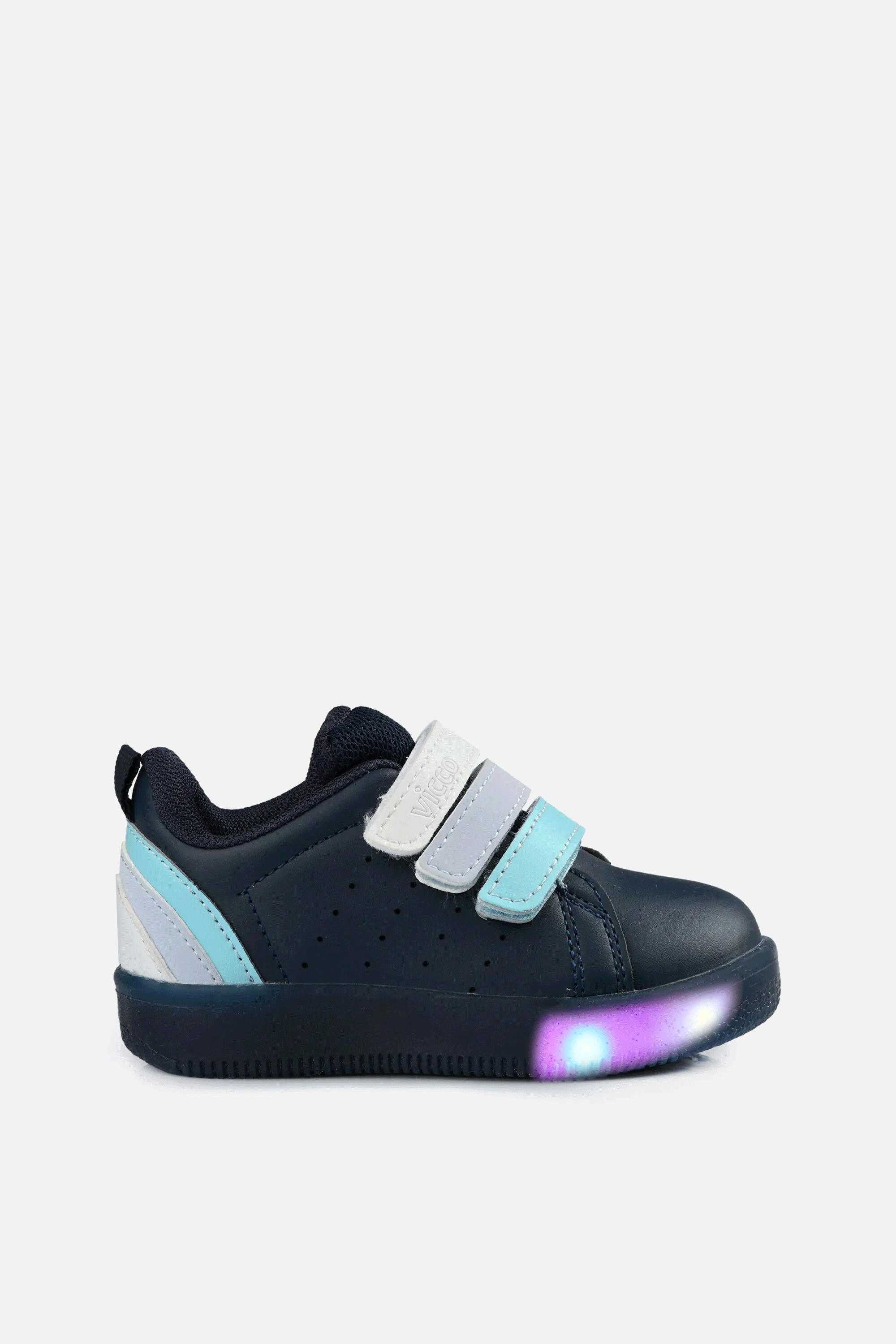 Vicco Sun Işıklı Erkek Bebek Lacivert Sneaker