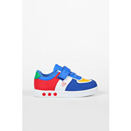 Vicco Sam Işıklı Erkek Bebek Saks Mavi Sneaker