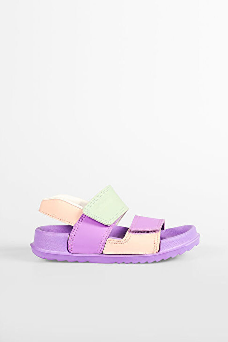 Vicco Krixi Hafif Kız Okul Öncesi Lila Sandalet321.P23Y.252-16 | Vicco