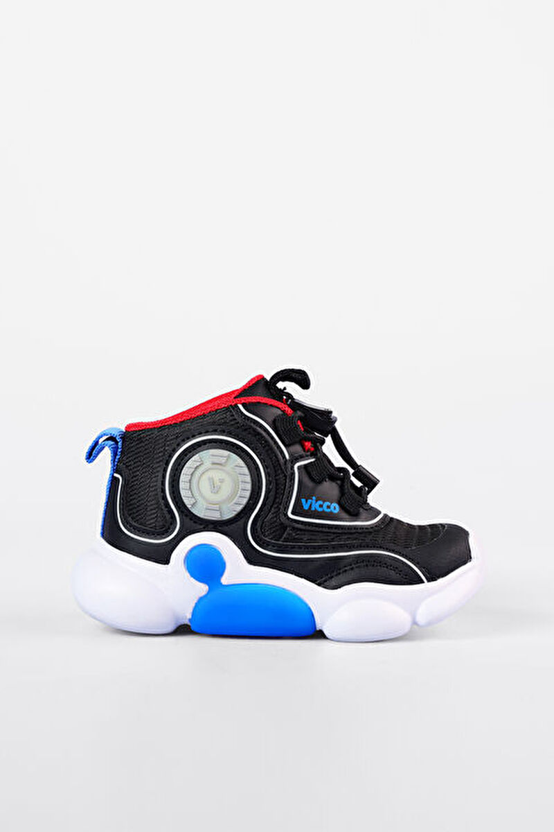 Vicco Vento Işıklı Erkek Okul Öncesi Siyah Bot946.P24K.434-02 | Vicco