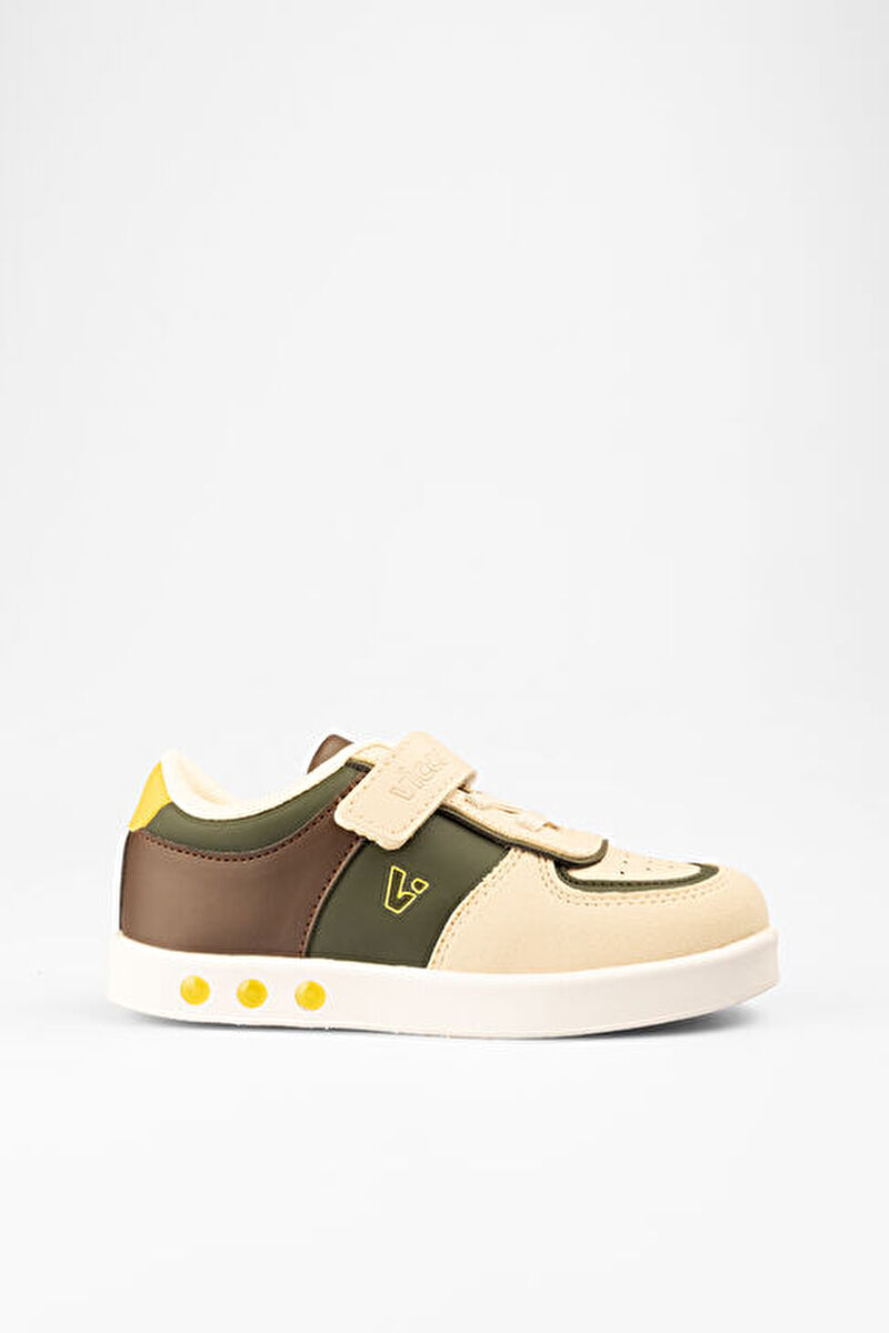 Vicco Sam Işıklı Erkek Çocuk Haki Sneaker313.F21K.130-19 | Vicco