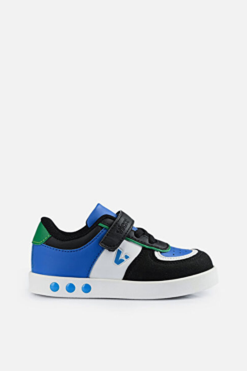 Vicco Sam Işıklı Erkek Okul Öncesi Siyah/Saks Mavi Sneaker313.P21K.130-0205 | Vicco