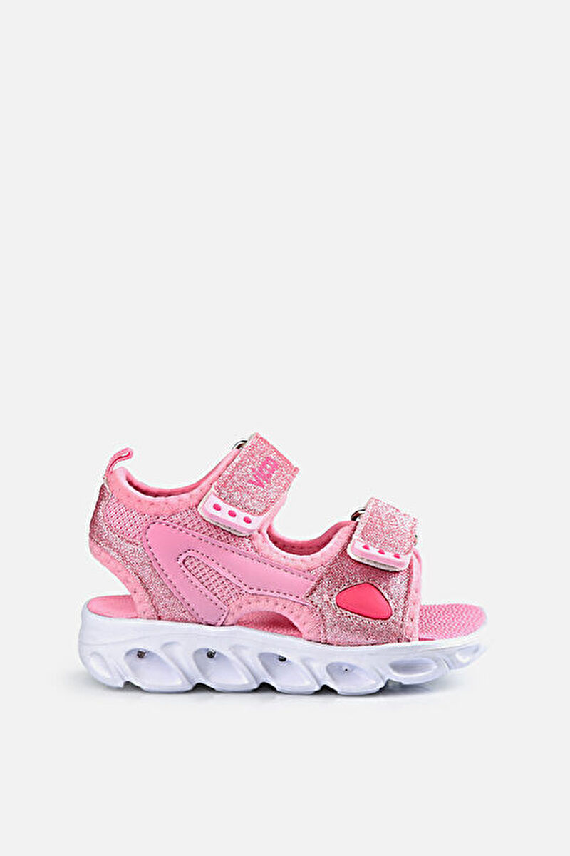 Vicco Roy Işıklı Kız Okul Öncesi Pembe Sandalet332.P21Y.189-06 | Vicco