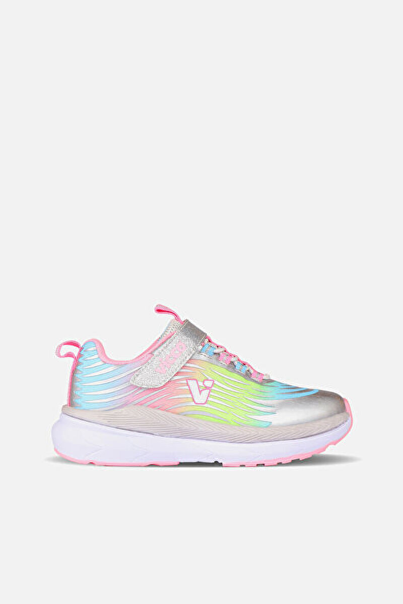Vicco Maggie Işıklı Kız Çocuk Gümüş Sneaker346.F24Y.111-17 | Vicco