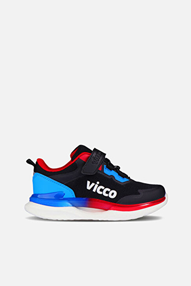 Vicco Yancy Hafif Erkek Çocuk Siyah/Saks Mavi Spor Ayakkabı346.F23K.318-0205 | Vicco
