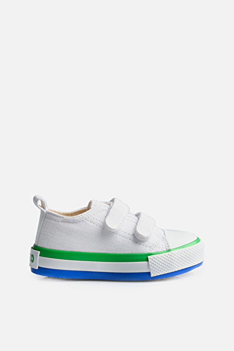 Vicco Pacho Basic Unisex Okul Öncesi Beyaz/Yeşil Spor Ayakkabı925.P22Y.253-1113 | Vicco