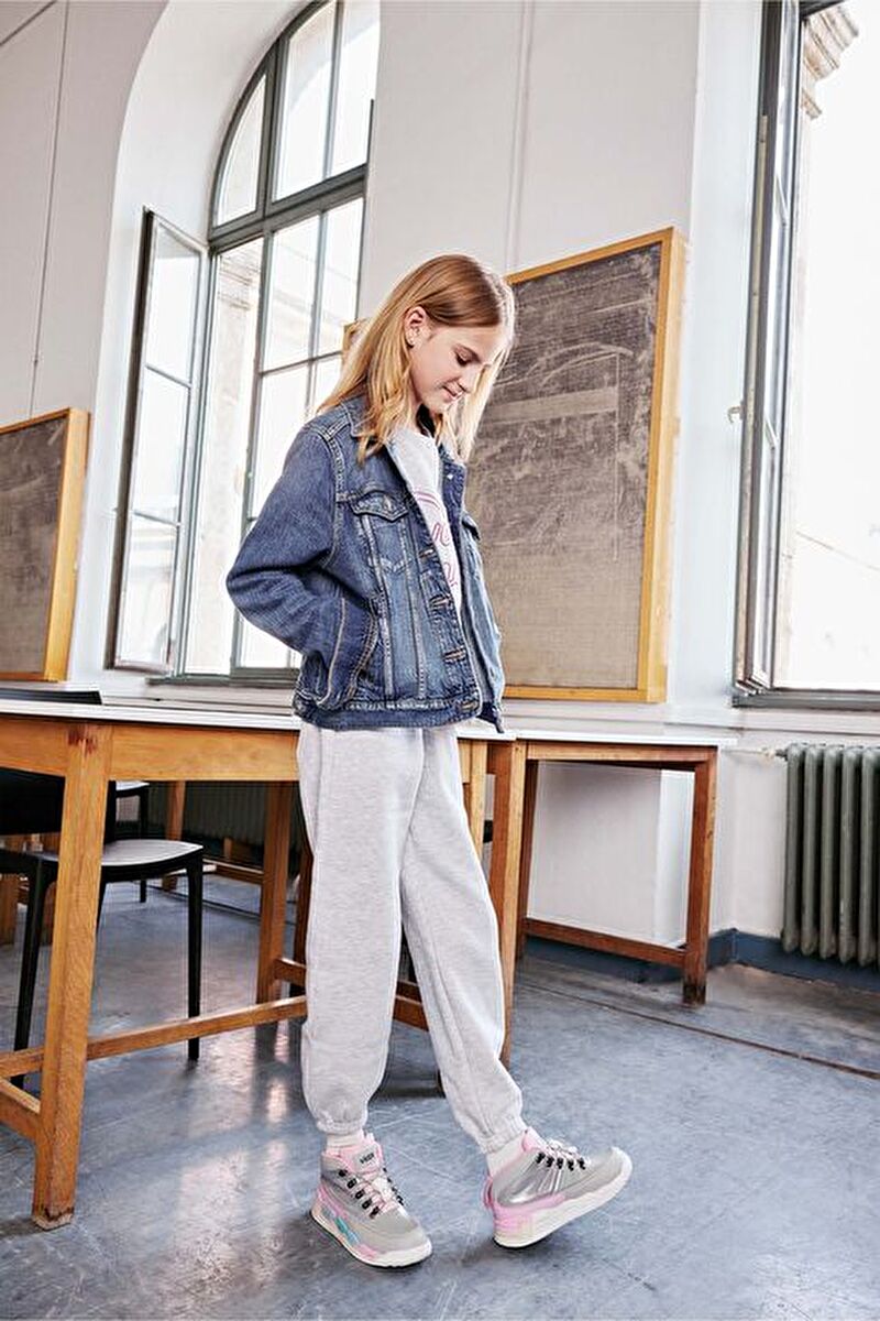 Vicco Ellen Işıklı Kız Okul Öncesi Gri Bot946.P24K.417-18 | Vicco