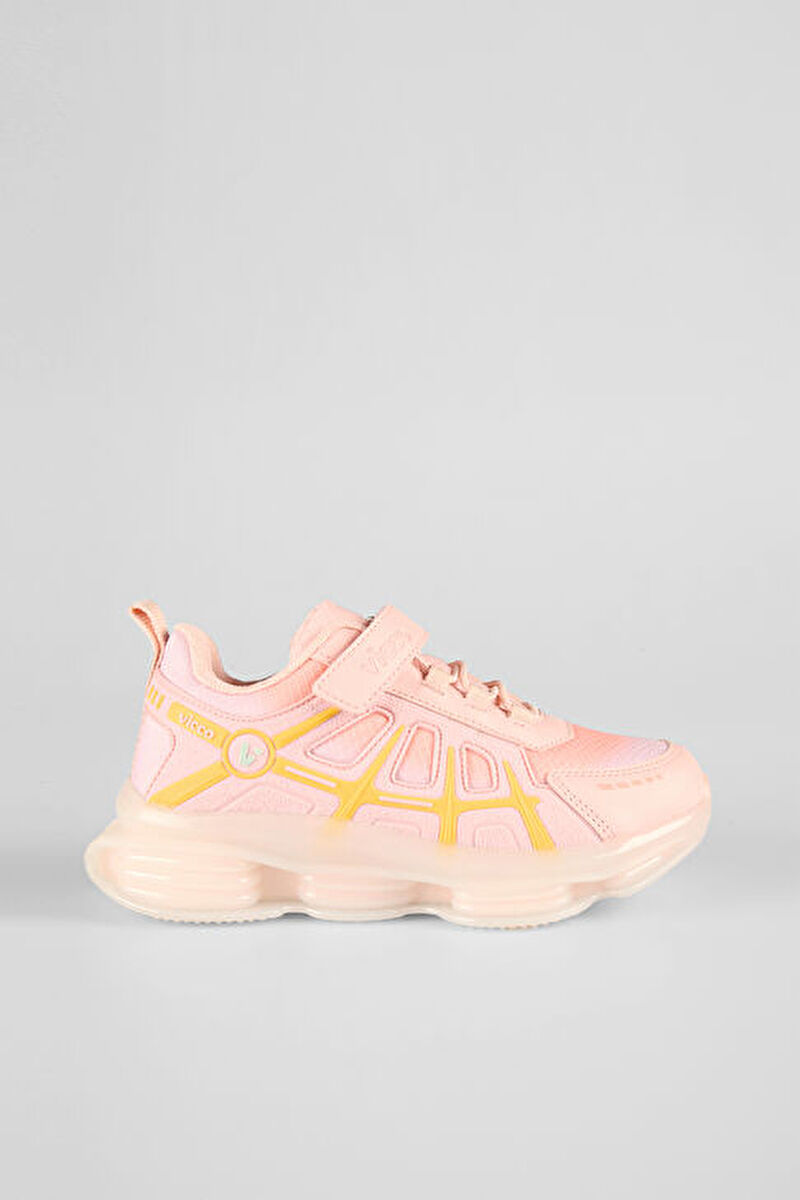 Vicco Kontra Havalı Taban Kız Çocuk Pudra Spor Ayakkabı346.F25K.249-114 | Vicco