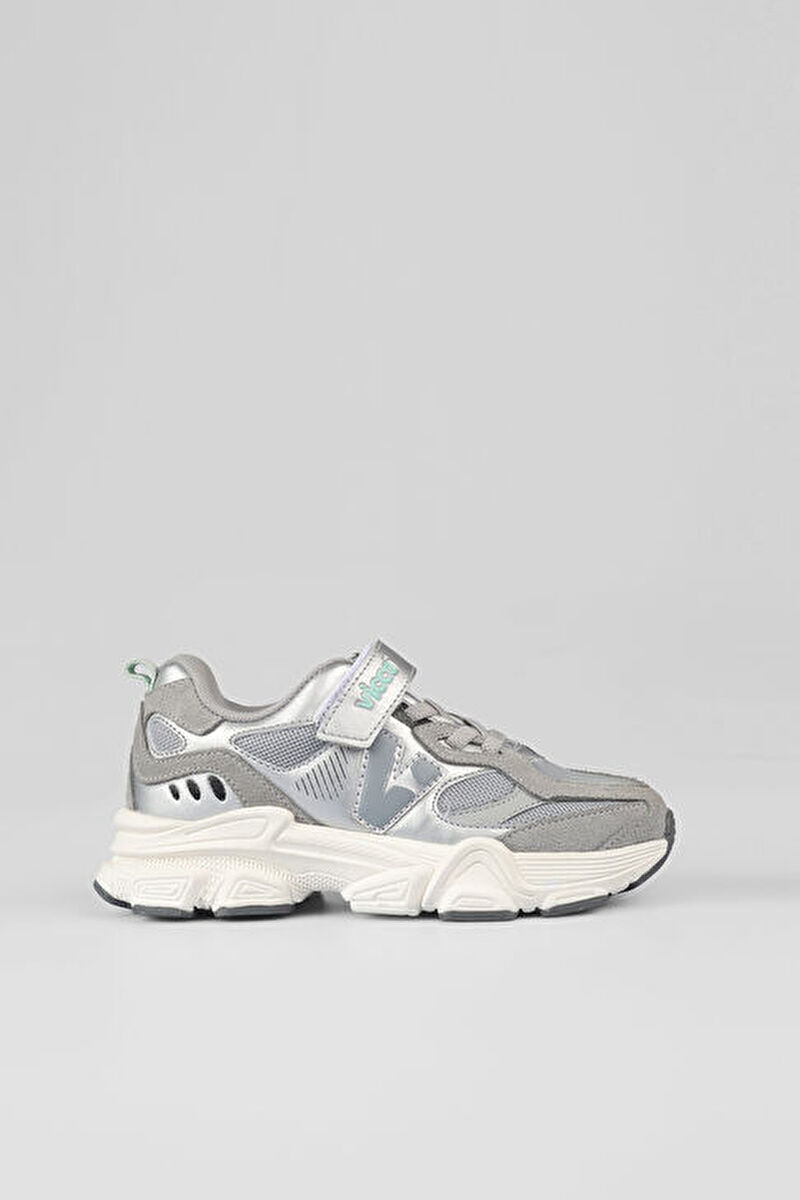 Vicco Wild Basic Unisex Çocuk Gri Spor Ayakkabı346.F25K.200-18 | Vicco
