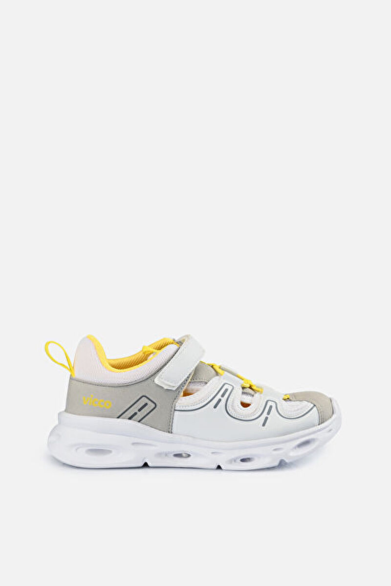 Vicco Yuki Işıklı Unisex Çocuk Beyaz Spor Ayakkabı332.F21Y.203-11 | Vicco