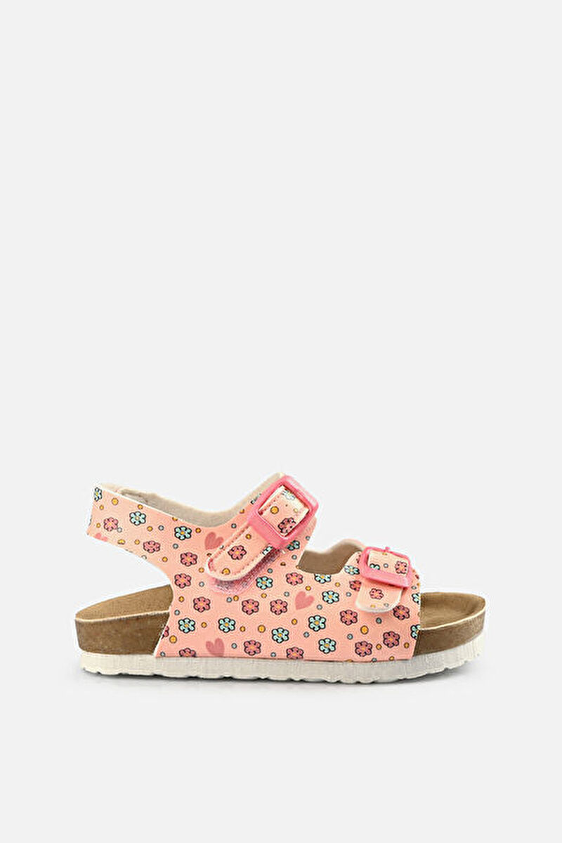 Vicco Last Desenli Kız Bebek Pembe Sandalet321.B20Y.363-06 | Vicco
