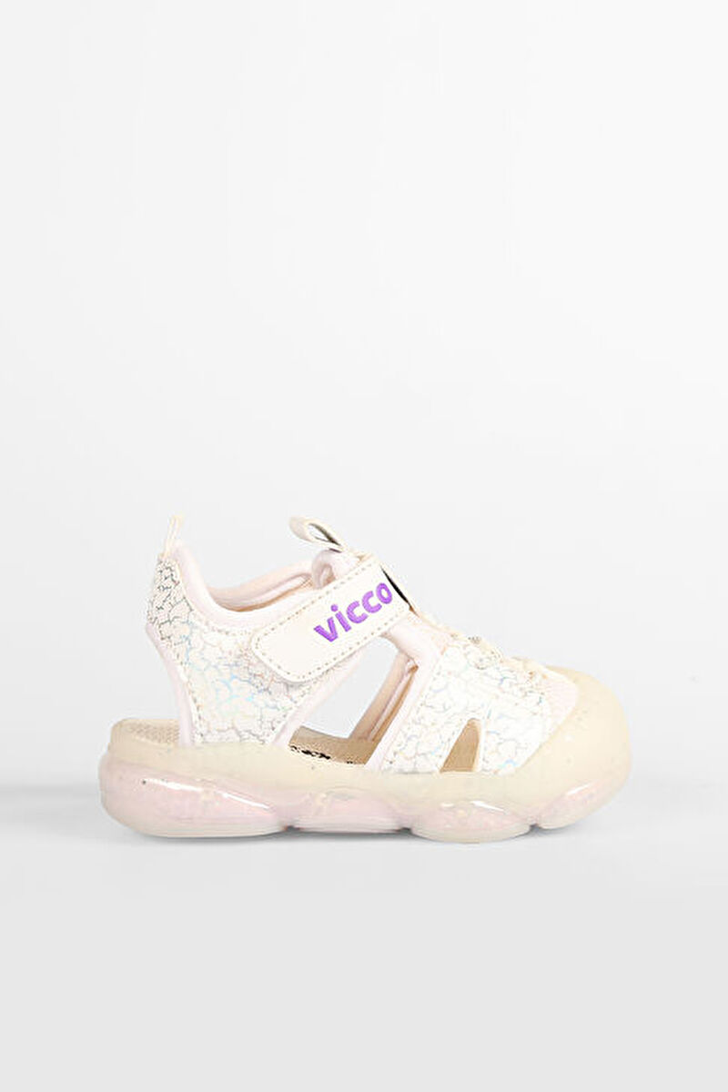 Vicco Monrovia Işıklı Kız Bebek Beyaz Sandalet321.B24Y.211-11 | Vicco