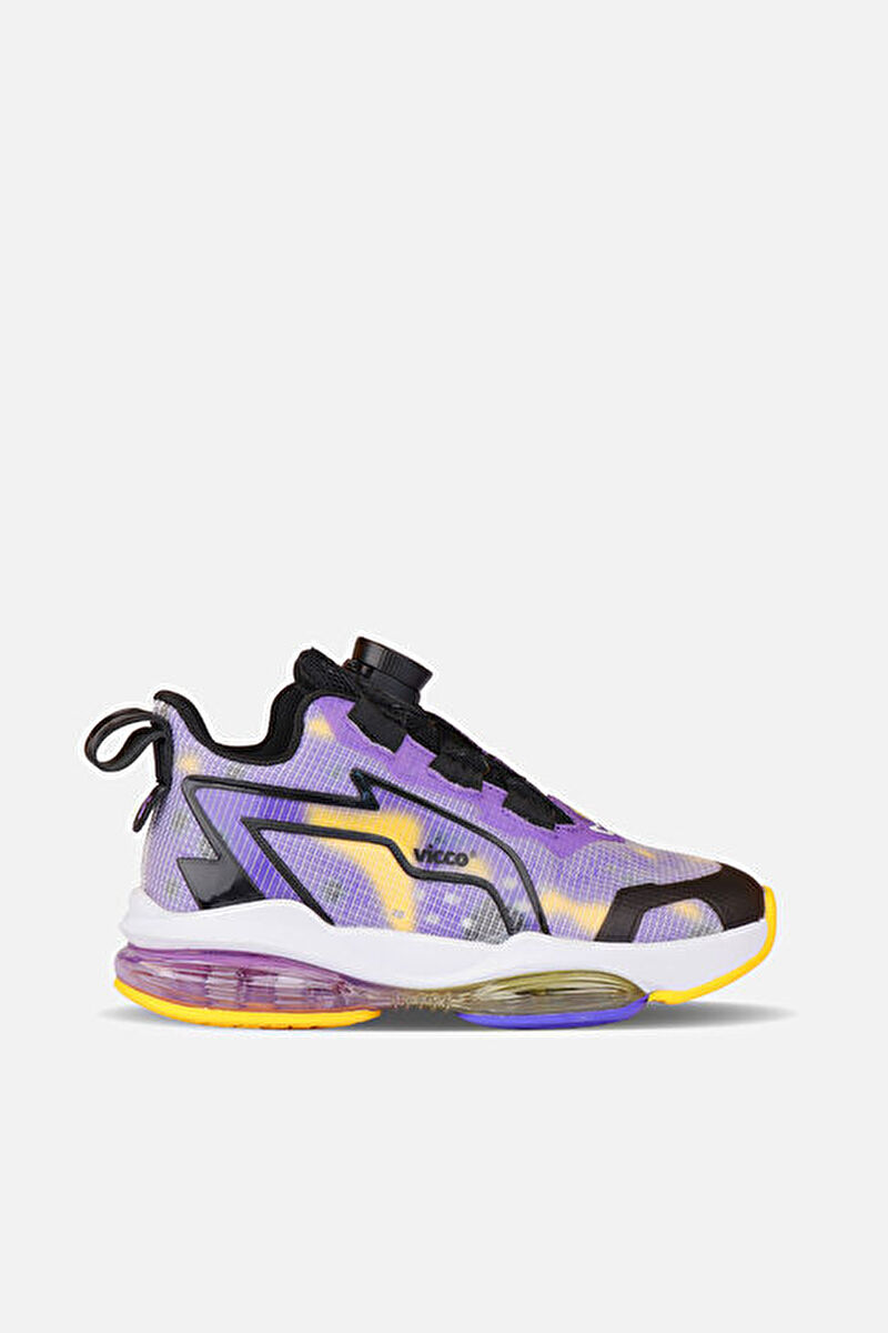 Vicco Unique Havalı Taban Unisex Çocuk Mor Basketbol Ayakkabısı346.F24Y.119-23 | Vicco