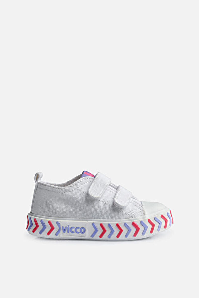Vicco Timo Basic Kız Okul Öncesi Beyaz/Pembe Spor Ayakkabı925.P23Y.244-1106 | Vicco