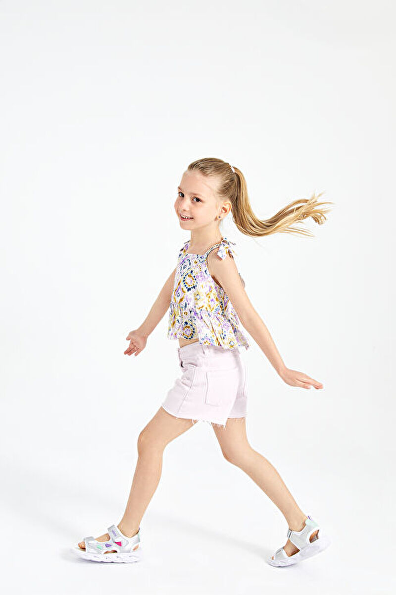 Vicco Hilda Işıklı Kız Bebek Beyaz Sandalet321.B24Y.204-11 | Vicco