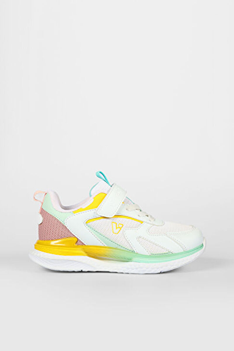 Vicco Massa Hafif Kız Çocuk Beyaz/Pudra Sneaker346.F24Y.112-11114 | Vicco