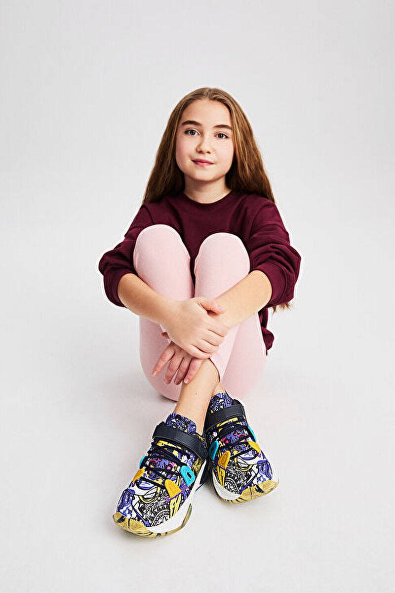 Vicco Universe Baskılı Unisex Çocuk Lacivert Sneaker346.F25Y.199-01 | Vicco