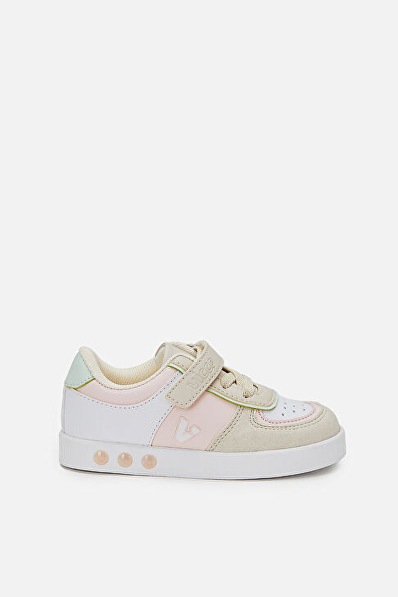 Vicco Sam Işıklı Kız Bebek Pudra Sneaker313.B21K.130-114 | Vicco