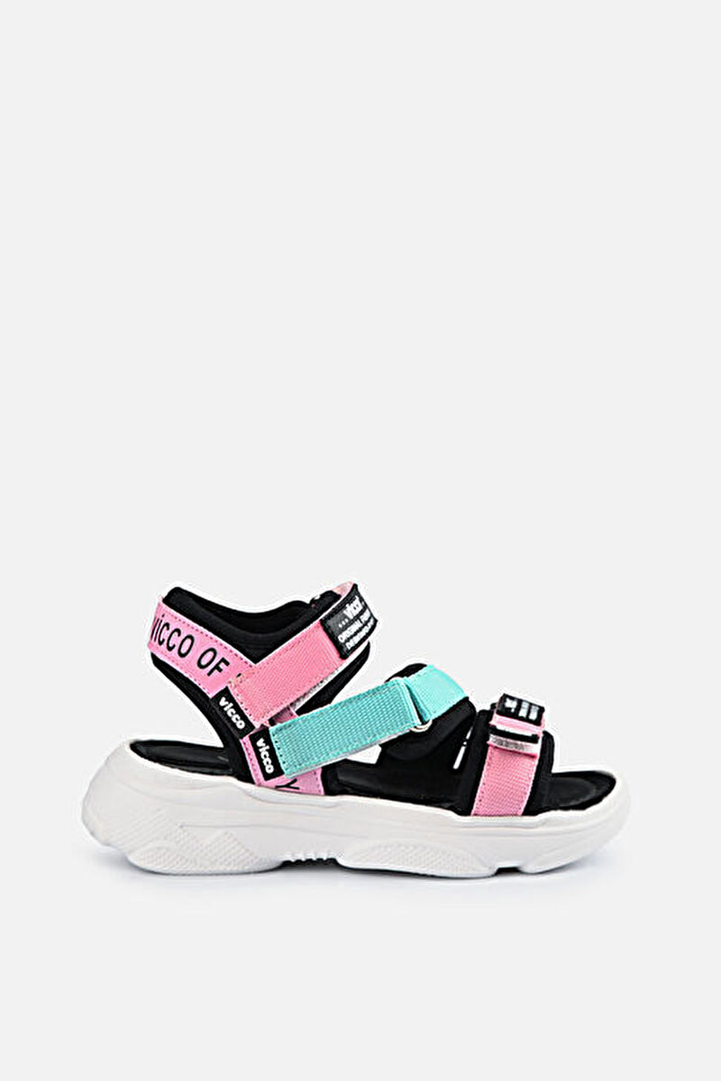 Vicco Chester Armalı Kız Okul Öncesi Pembe Sandalet332.P21Y.190-06 | Vicco
