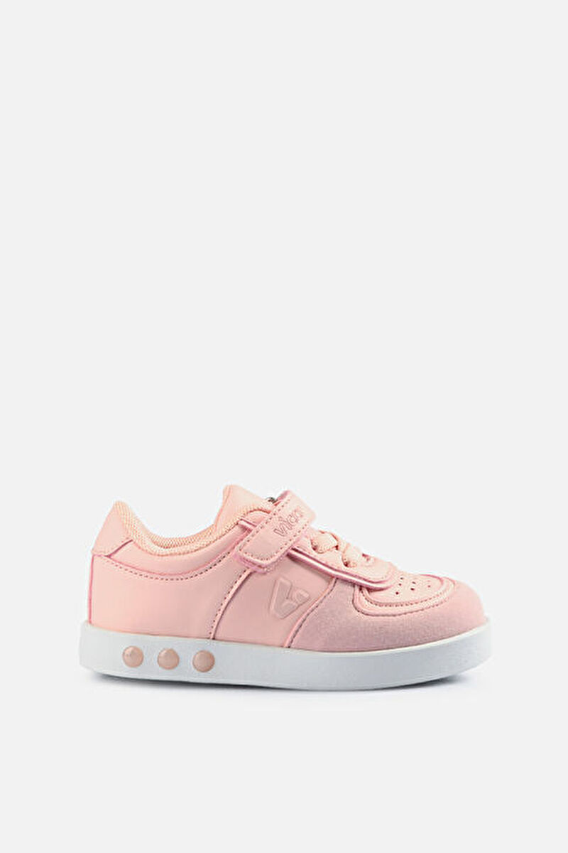 Vicco Sam Işıklı Kız Bebek Pudra/Pudra Sneaker313.B21K.130-114114 | Vicco