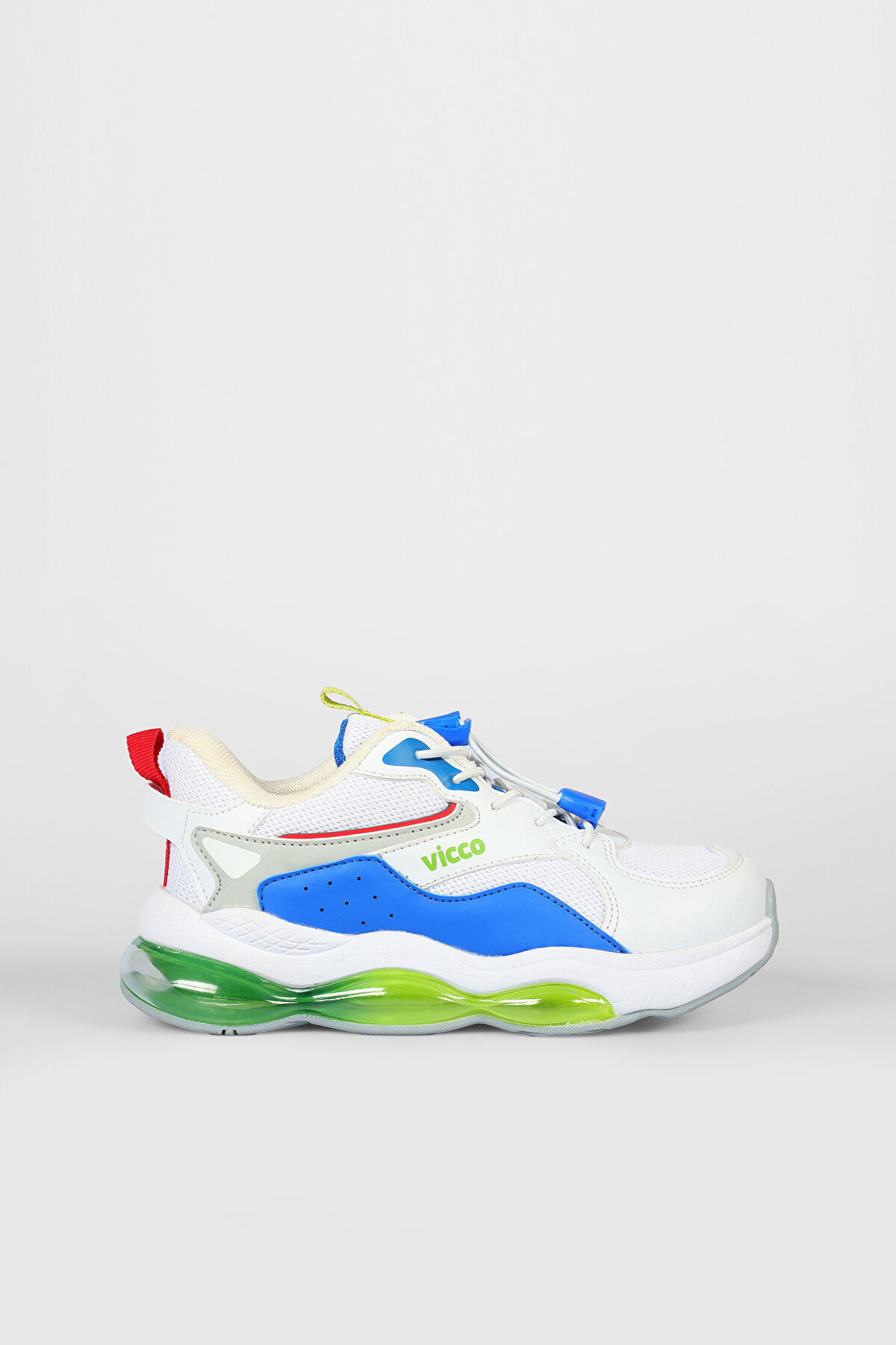 Vicco Hoshi Basic Erkek Çocuk Beyaz/Saks Mavi Spor Ayakkabı