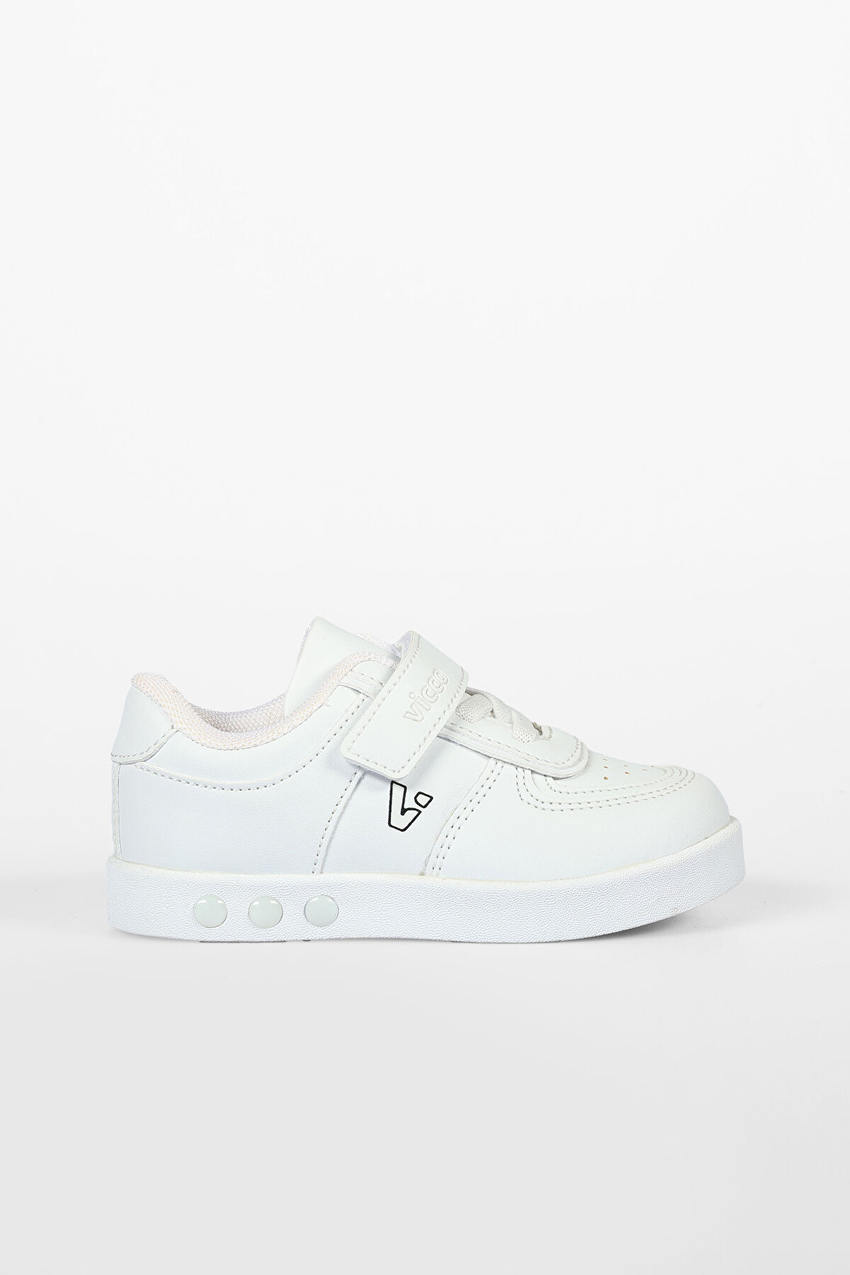 Vicco Sam Işıklı Unisex Okul Öncesi Beyaz Sneaker
