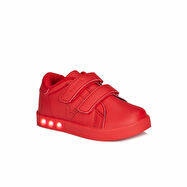 Vicco Oyo Işıklı Unisex Okul Öncesi Kırmızı Sneaker