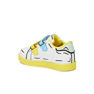 Vicco Picasso Işıklı Unisex Okul Öncesi Beyaz/Sarı Sneaker