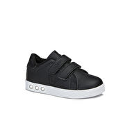 Vicco Oyo Işıklı Unisex Bebek Siyah/Beyaz Sneaker