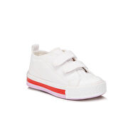 Vicco Pacho Basic Kız Bebek Beyaz/Fuşya Spor Ayakkabı