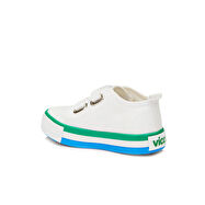Vicco Pacho Basic Unisex Okul Öncesi Beyaz/Yeşil Spor Ayakkabı