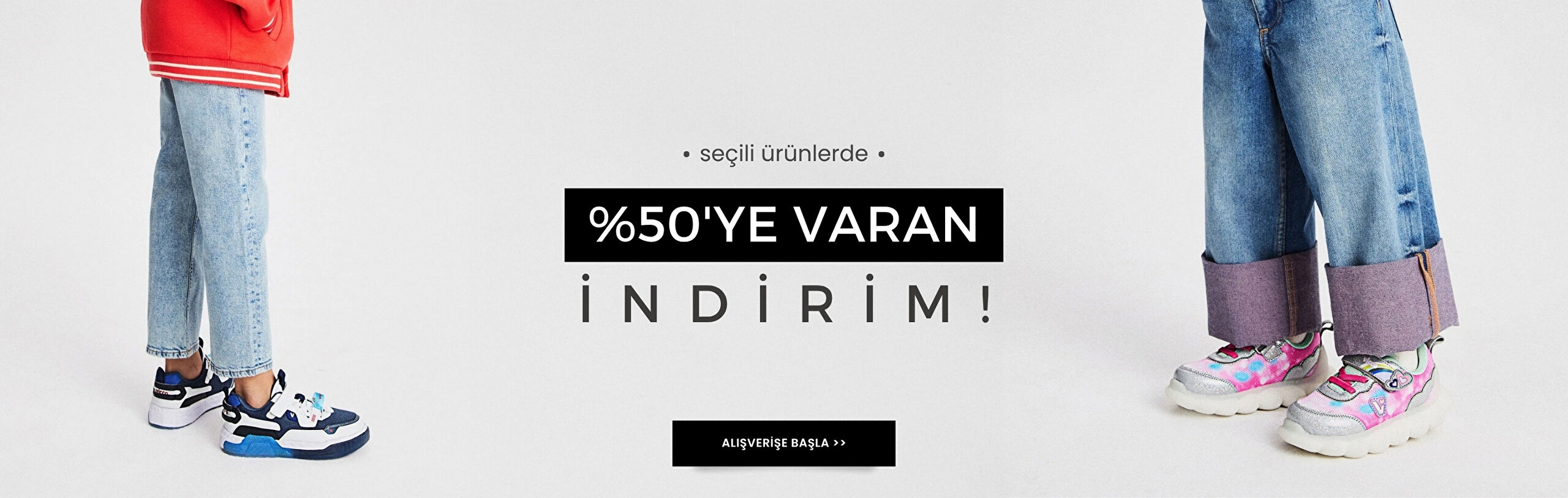 Seçili Ürünlerde %50'ye Varan İndirim!