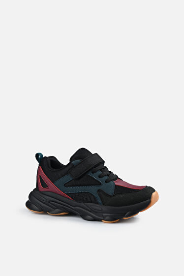 Vicco Asimo Hafif Erkek Çocuk Siyah Sneaker