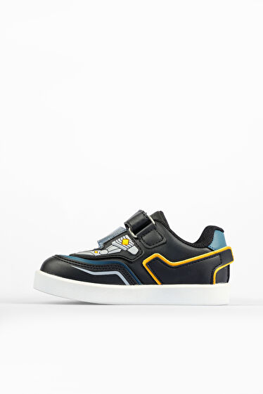 Vicco Ester Işıklı Erkek Bebek Siyah Sneaker