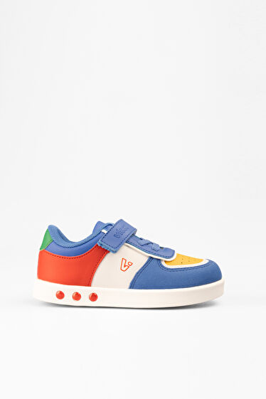 Vicco Sam Işıklı Erkek Çocuk Saks Mavi Sneaker