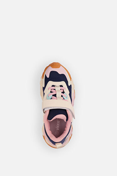 Vicco Umbre Hafif Kız Çocuk Bej Sneaker