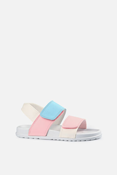 Vicco Krixi Hafif Kız Çocuk Beyaz/Pembe Sandalet
