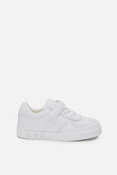 Vicco Sam Işıklı Unisex Bebek Beyaz Sneaker