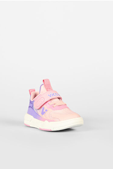 Vicco Daphne Baskılı Kız Bebek Pembe Sneaker
