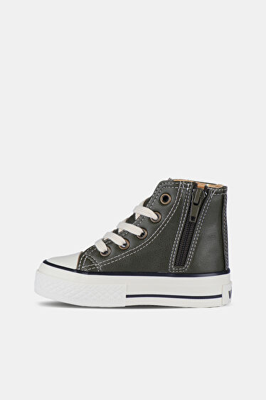 Vicco Monno Basic Unisex Bebek Haki Sneaker